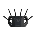 ASUS TUF Gaming BE6500 Dual‑Band WiFi 7 Router, 6500 Mbps, Quad 2.5 GbE, AiMesh Ready, Game Boost & Advanced Security – Black - Image 3